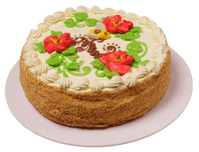 Торт "Медовый аромат"  0,500 кг