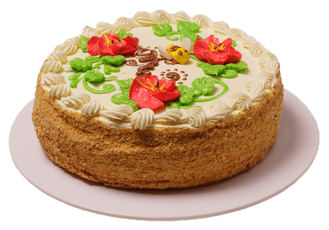 Торт "Медовый аромат"  0,500 кг